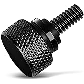 Amazicha Gloss Black 304 Stainless Steel Seat Bolt Screw Compatible with Harley Davidson 1996-2026