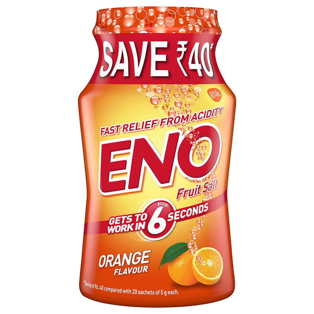 ENO fruit salt-orange flavour by Eno
