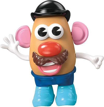 Mr. Potato Head Playskool Toy Classic Mix and Match 12 Parts Black