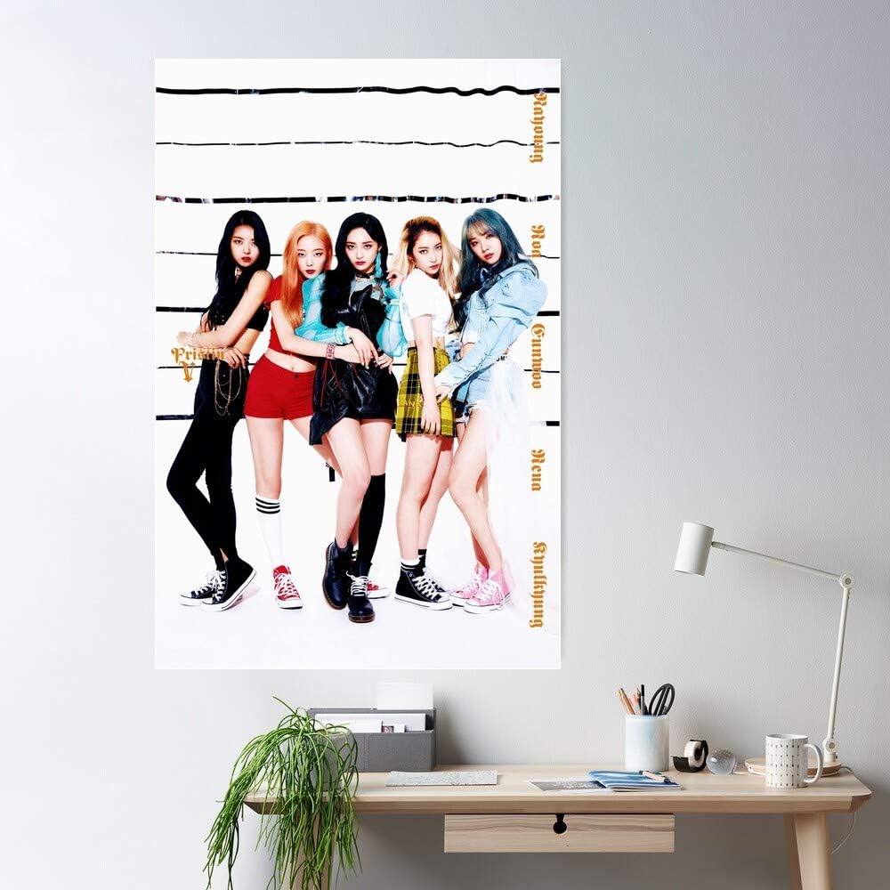 Amazon Com Us201pt Koreanpop Korean Kband Kgirls Girlband Girlsband Pop K Gift For Home Decor Wall Art Print Poster Posters Prints