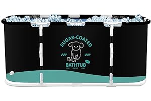 STARBRILLIANT Ice Bath Tub for Athletes With Cover 81Gallons (306L),Adult Spa Freestanding Bathtub for Recovery,Portable Cold Plunge Pool Suitable for Gardens,Gyms,Balcony,Arena and Cold Water Therapy Training