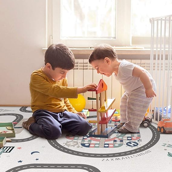 A Bebe Ramper Tapis Antiderapant De Double Face Tapis De Jeu Bebe Impermeable Play Tapis Non Toxique Epais Salon Tapis Pour Home Enfant Decoration Chambre A Coucher Cadeau Ameublement Et Decoration