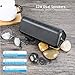 Solar Bluetooth Speaker with 5000mAh Power Bank, Elzle Portable Outdoor Bluetooth Speaker with 20+ Hours Playtime Stereo Subwoofer Bass, Dustproof & Waterproof Loud Wireless Speaker for Outdoor & Home