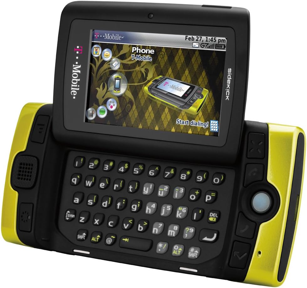 Amazon Com T Mobile Sidekick By Sharp Black T Mobile