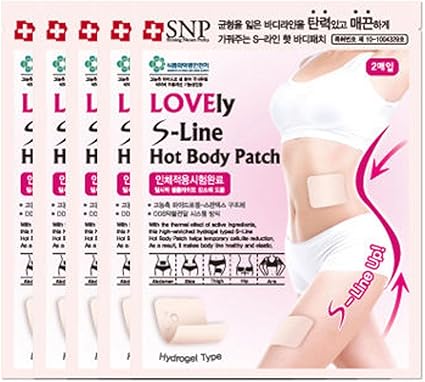 3 Pack Lovely S Line Hot Body Patch 8g X 2pcs X 5ea Amazon Co Uk