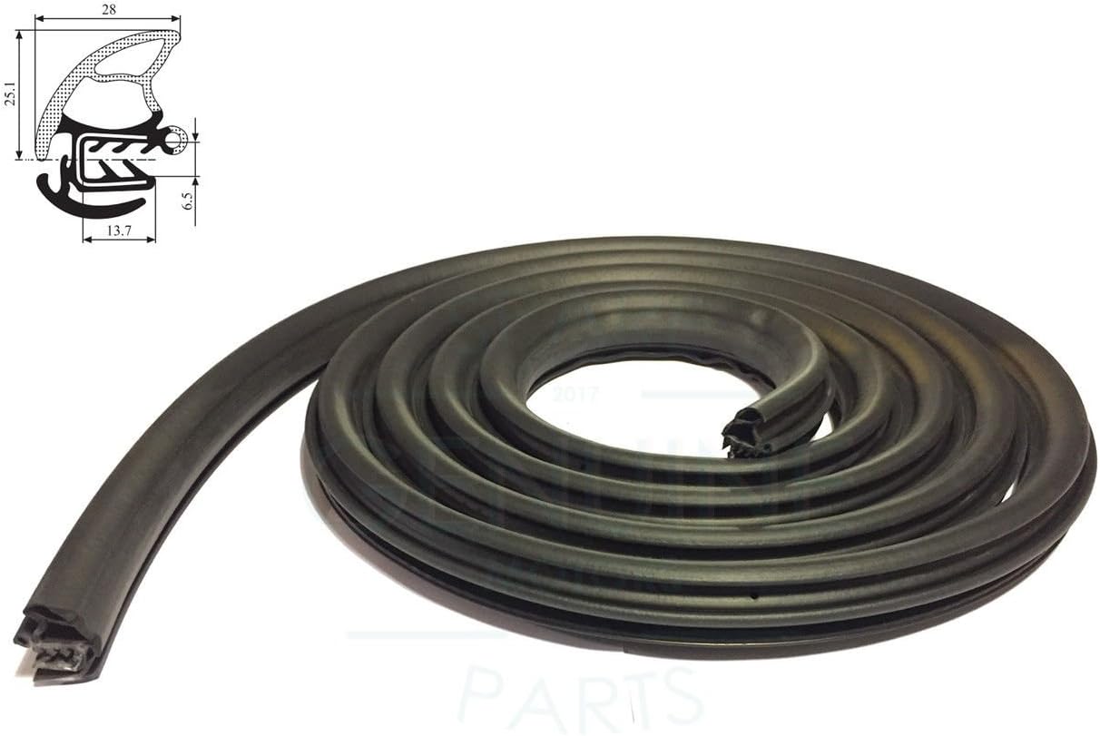 Joint D'étanchéité En Caoutchouc Pour Carrosserie De Porte Avant Pour BMW 5' F10 F18 LCI 51727278503