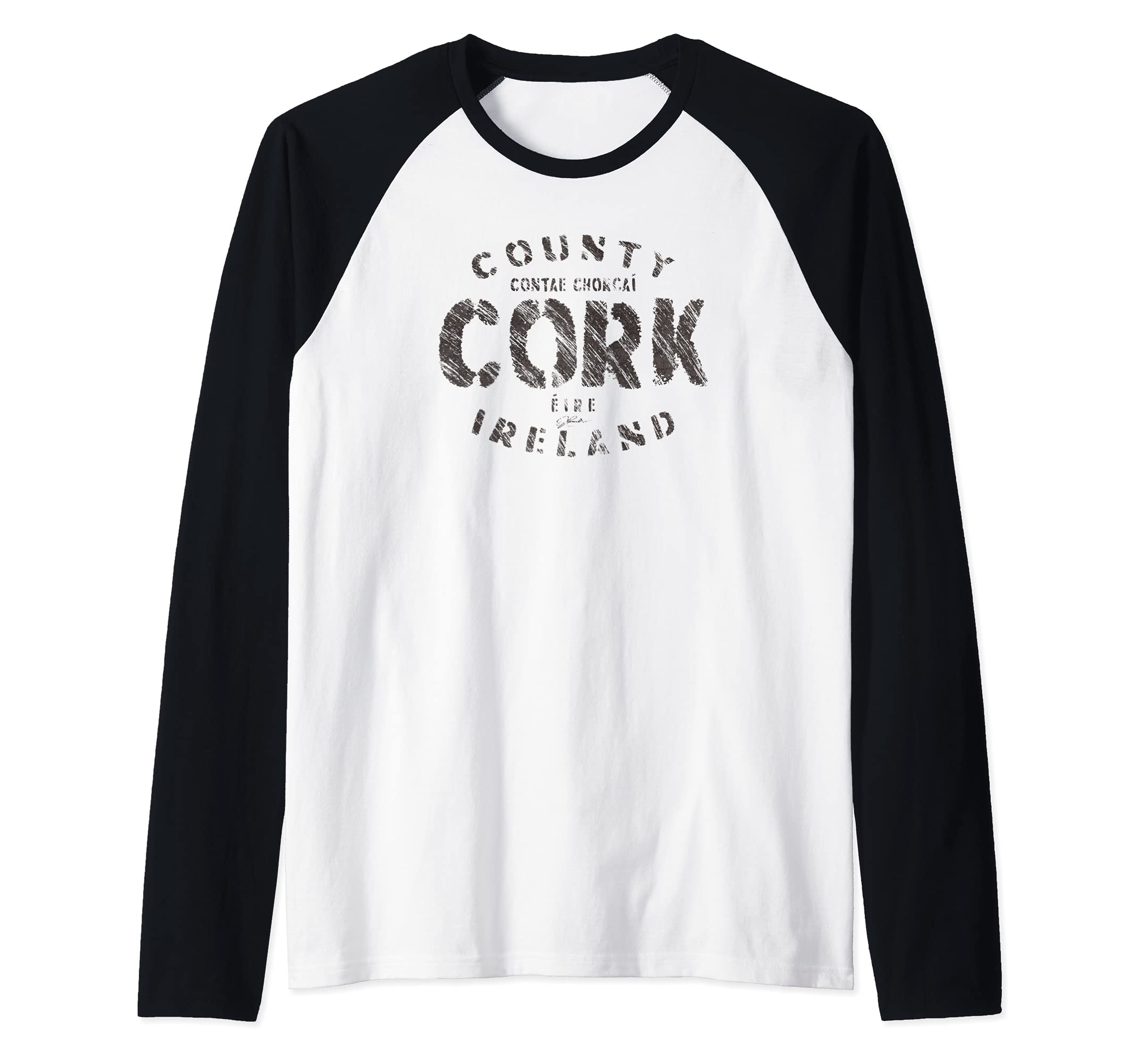 JCombs: County Cork, Ireland Raglan Baseball Tee