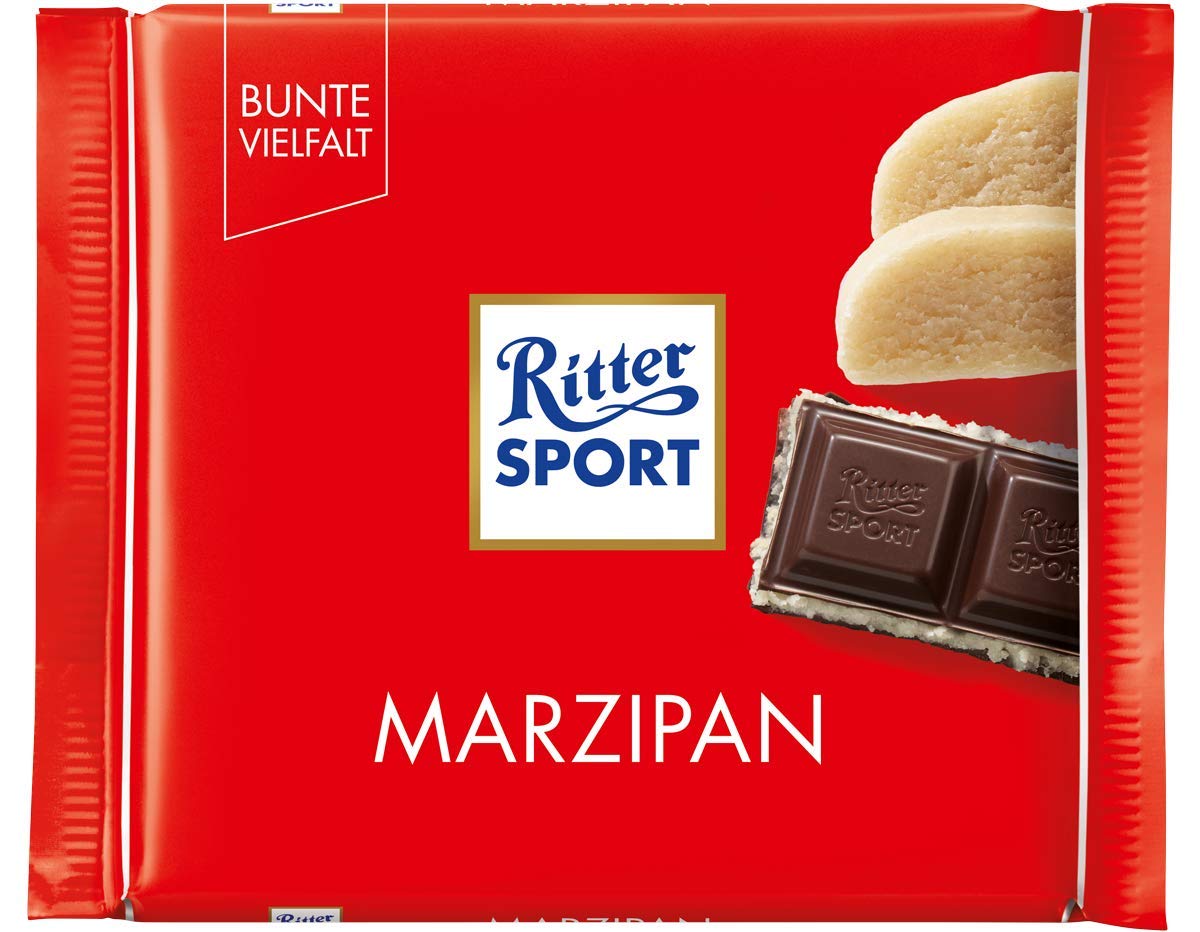 Ritter Sport Marzipan 12 X 100 G Amazon De Lebensmittel Getranke