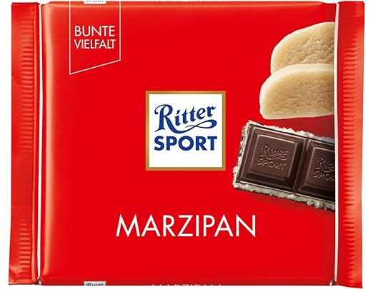 Ritter Sport Marzipan 12 X 100 G Amazon De Lebensmittel Getranke
