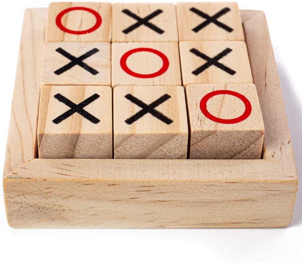 Ackerman Wooden Noughts & Crosses Game - Wall Art - Living Room