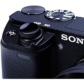 VKO Camera Soft Release Shutter Button Cap for GFX 50S 50R X-H1 X-T1 X-T200 X-T100 XF10 X-A7 X-A5 X-A20 X70 Flat Surface Cameras Shutter Button Black(2 Pack)