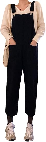 Amazon Co Jp Bestmoodサロペット デニム パンツ メンズ ゆったり ワイドパンツ 無地 オーバーオール 韓国ファッション ロングパンツ 春 秋 かわいい 服 ファッション小物