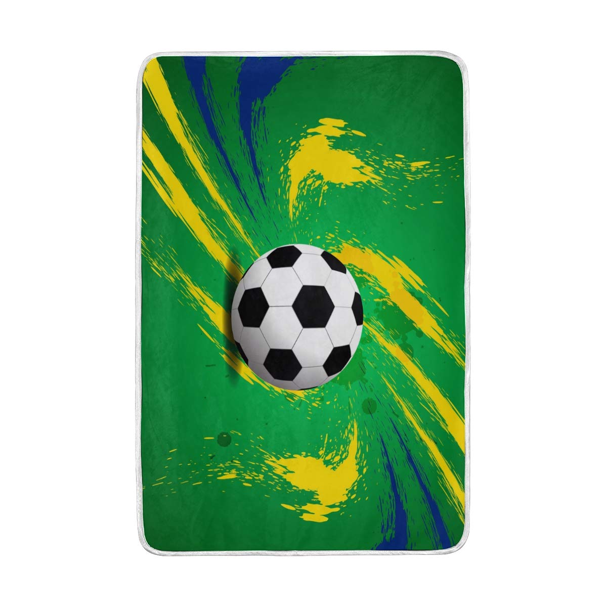 Amazon Com Wxlife Football Soccer Ball Sport Soft Warm Blanket