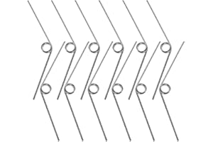WEKADRIN 12Pcs Stainless Steel Pruner Replacement Springs Small Trimming Tool Springs for Garden Hand Pruner