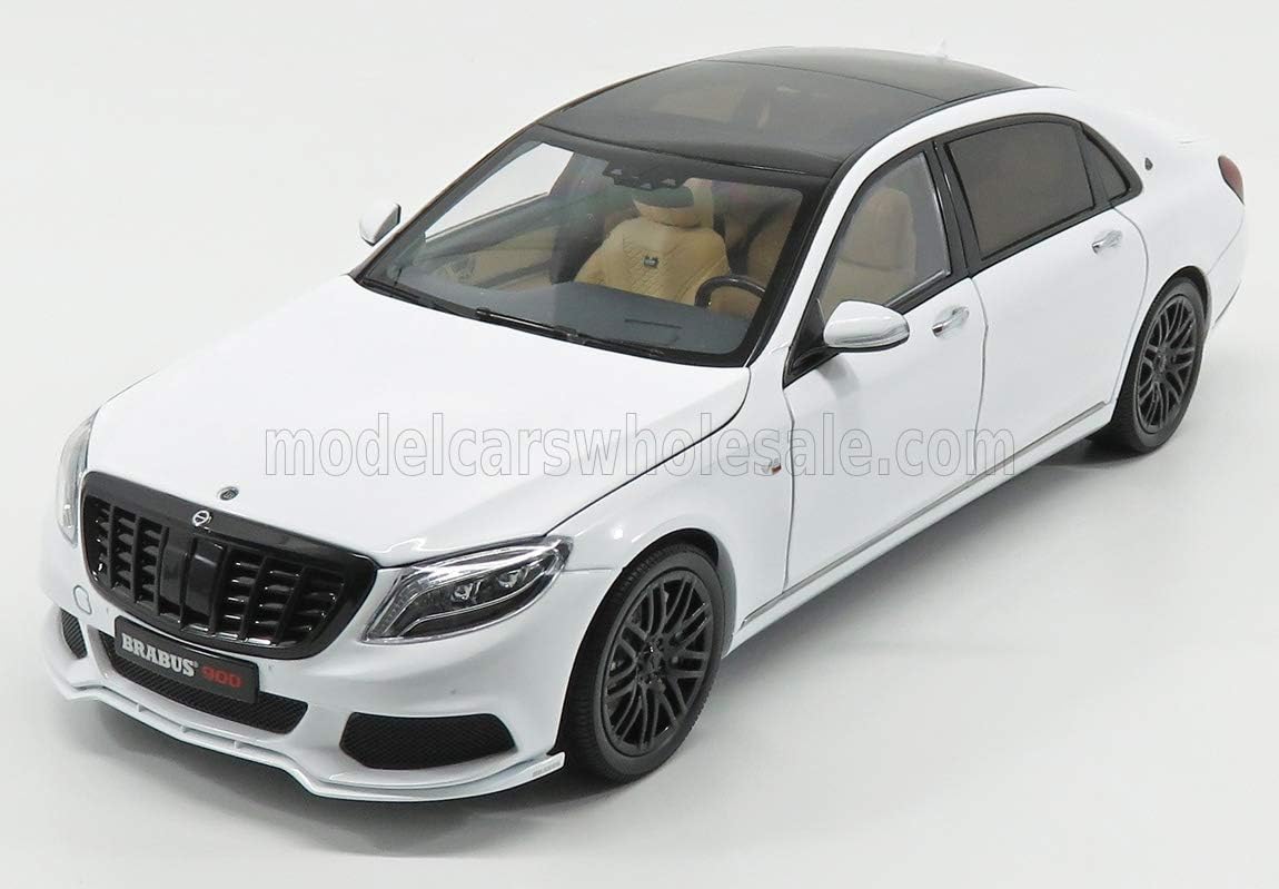 Amazon ミニカー 1 18 メルセデス ベンツ Sクラス S600 900 マイバッハ ブラバス Almost Real Mercedes Benz S Class S600 900 Maybach Brabus 18 Diamond White ミニカー ダイキャストカー おもちゃ