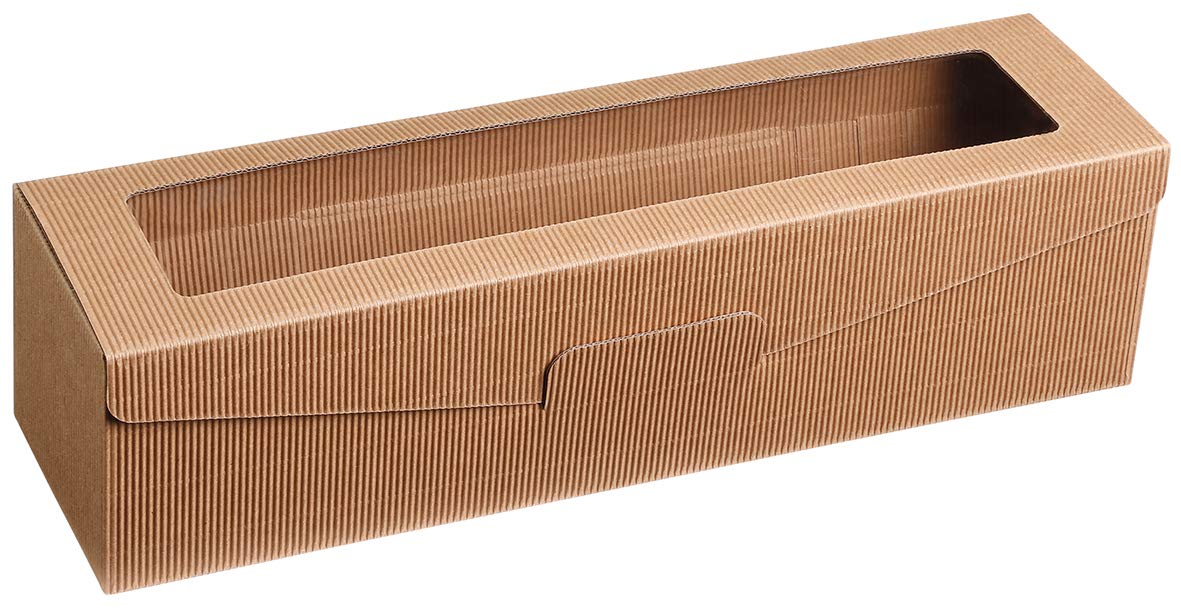 Pack of 10 Natural Passepartout, 1 Wine Box, Wine Packaging, Bottle Box (1)