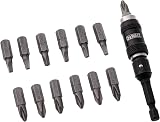 DEWALT Pivot Bit Holder Set 14-Piece DWPVTC14 Beige Phillips Hex Shank view 2