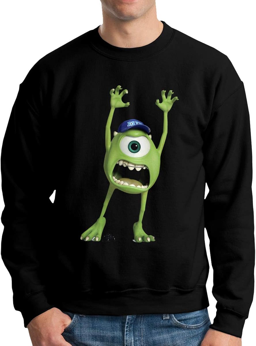 Amazon Co Jp モンスター大学 モンスターズ インク マイク パーカー スウェット プルオーバー メンズ Tシャツ クルーネック スウェットシャツ 長袖トップス トレーナー パーカー カジュアル ストリート カッコイイ 人気 個性 おしゃれ 春秋冬 服 ファッション小物