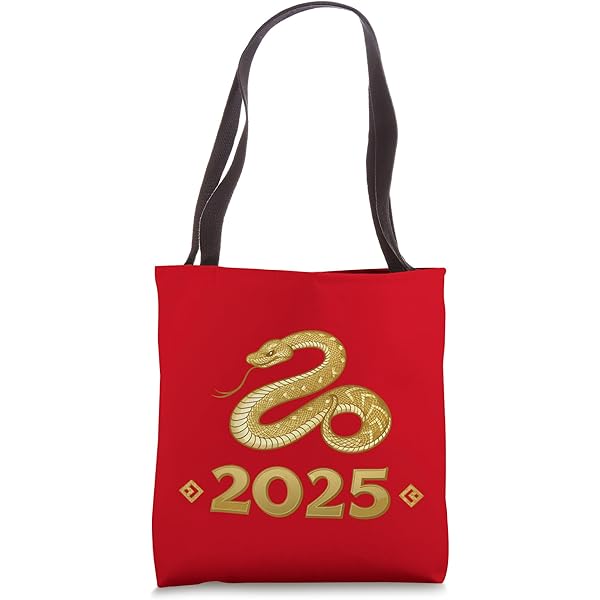 Amazon.com: Festive Lunar New Year 2025 Celebration Design Tote
