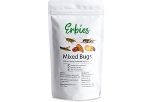 Erbies Edible Bug Mixed Trail Mix, 15g Bag, Seasoned and Crunchy Insects, Crickets, Grasshoppers, Silkworm Pupae, and Sago Worms, Protein Packed Unique Snacks, Fun Snacks Gift Idea, 1-Pack