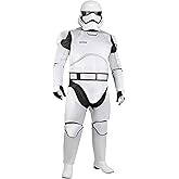 Plus Size Adult Stormtrooper Costume | Deluxe Star Wars First Order Jumpsuit, Gloves, Hood, Armor & Half Mask