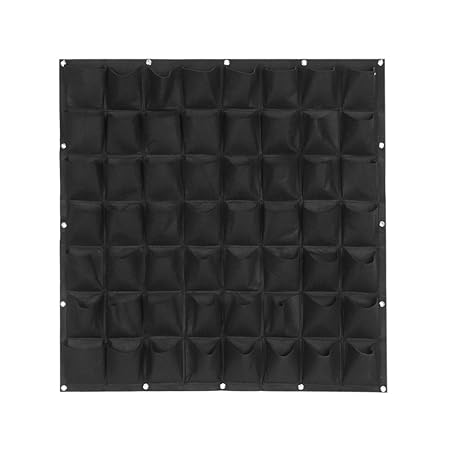 Zerodis 56 Bolsillos Jardín Jardinera Vertical Bolsillos Bolsa de ...