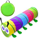 TIKTENT Kids Play Tunnel for Toddlers Colorful Pop Up Crawl Tunnel Toy | Collapsible Gift for Girl Boy Birthday Gift, Indoor Outdoor Toddler Children or Dog