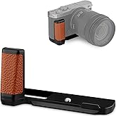 Haoge HG-S9-C Handle HandGrip for Panasonic LUMIX S9 Camera Body S9K L-Shape Grip Bracket Brown
