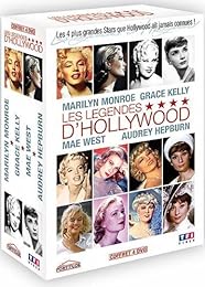 Les Légendes D'hollywood - Marilyn Monroe, Grace Kelly, Mae West, Audrey Hepburn