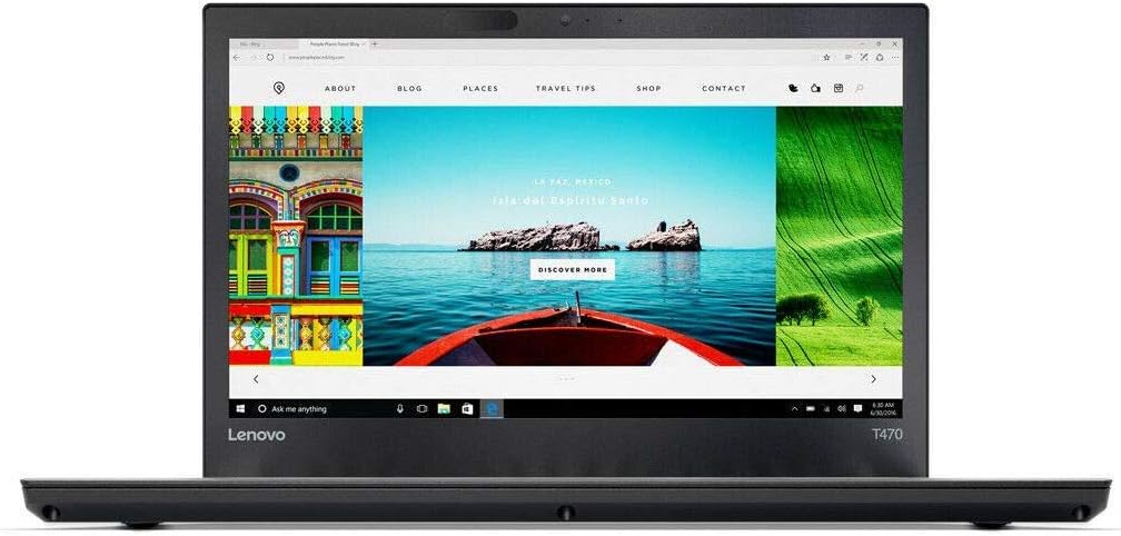 2019 Lenovo ThinkPad T470 Business Laptop Computer/ 14" FHD Touchscreen/ Intel Core i5-6300U Up to 3.0GHz/ 16GB DDR4 RAM/ 256GB PCIE SSD/ 802.11ac WiFi/ Fingerprint Reader/ Windows 10 Professional
