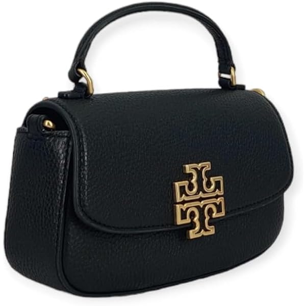 バッグ TORY BURCH Tory Burch 78604 Tory Navy/Gold Hardware Safiano Leather