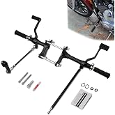 For Harley Sportster Forward Controls Kits Black Foot Pegs shift Linkages rod XL 883 1200 Foot controls pegs 1991-2003 2002 2001 2000 1999 (Black)