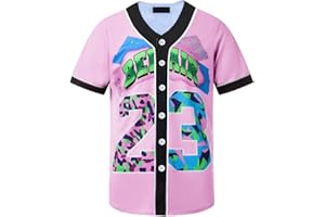 HOPSHION 90s Bel Air Baseball Jersey for Women