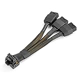 JOYJOM 16Pin GPU Cable to 3X 8Pin Pcie - 16AWG PCIE