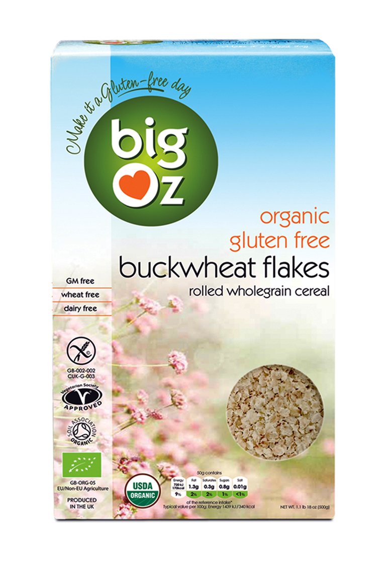 Big Oz Organic & Gluten Free Millet Flakes 500g