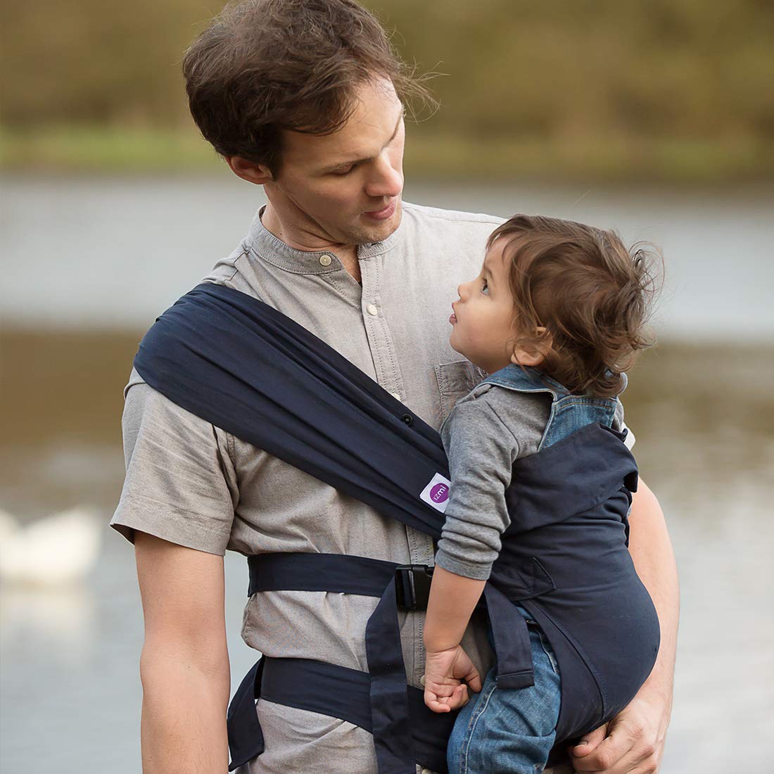 izmi cotton baby carrier