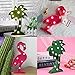 AceList Tropical Luau Party Supplies Flamingos Palm Trees Sign Light for Hawaiian Themed Party Decoration Birthday Bedroom Wall Decor Table Centerpieces