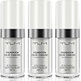 3PCS TLM Concealer Cover Cream, Flawless Colour Changing Warm Skin Tone Foundation Makeup, Base Nude Face Liquid Cover Concealer