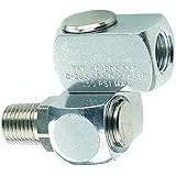 Tru-Flate 21-607 1/4" NPT Male Fitting x 1/4 NPT Female Fitting Air Line Swivel Fitting