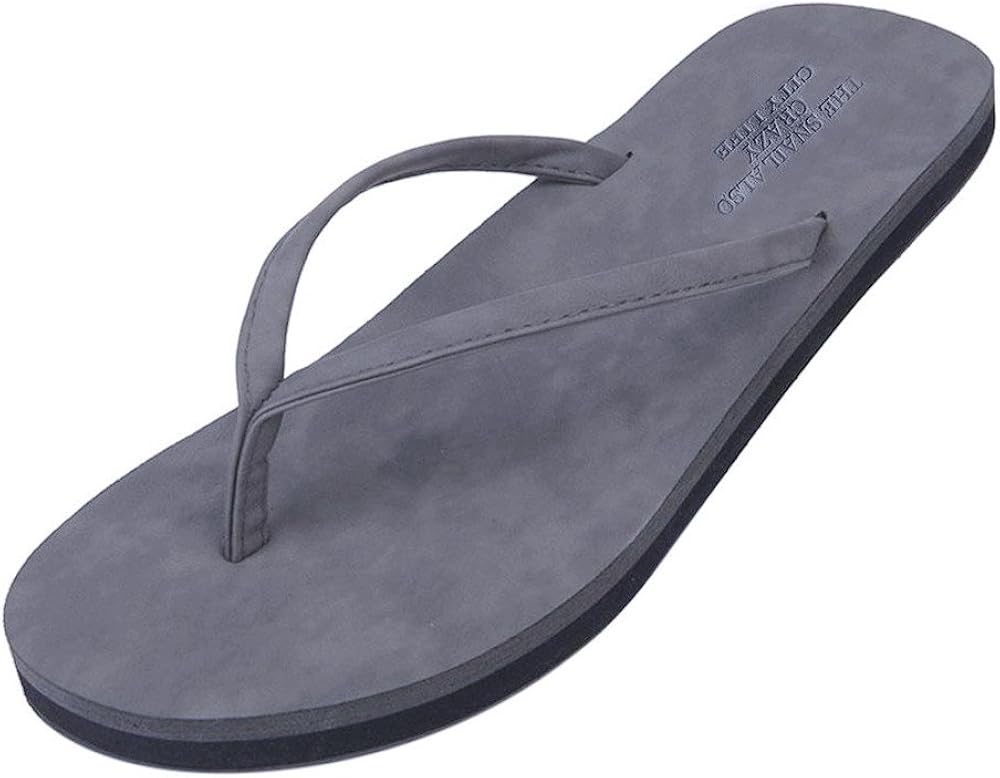 WEISUN Unisex Slippers Summer Women Flip-Flops Clip-Toe Slippers Beach Sandals Leisure Shoes