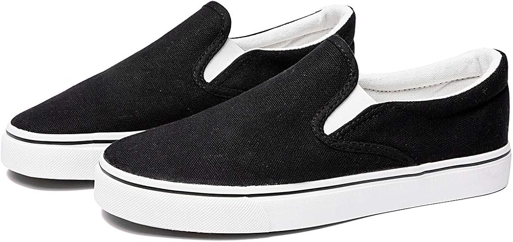canvas slip on shoes
