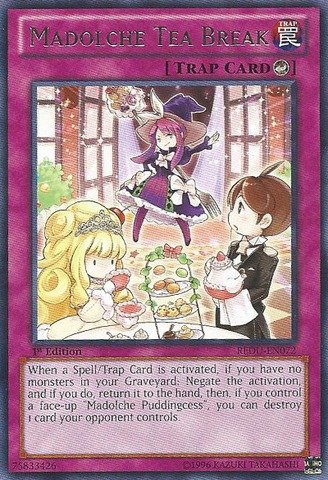 Yu-Gi-Oh! - Madolche Tea Break (REDU-EN072) - Return of the Duelist - Unlimited Edition - Rare