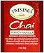Twinings French Vanilla Chai Black Tea Individually Wrapped Bags, 20 Count (Pack of 6), Warm, Sweet & Spicy, Caffeinated, Enjoy Hot or Iced