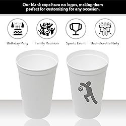 Rolling Sands 22 Ounce Reusable Plastic Stadium