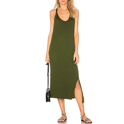 ALLY-MAGIC Womens Sleeveless Side Split Long Dress Dominican Republic | Ubuy