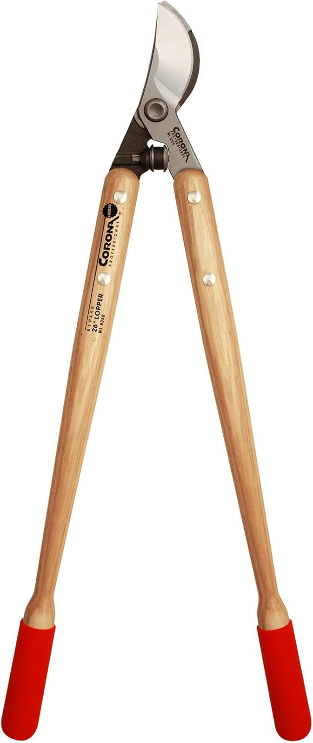 Corona WL 6350 Classic Cut Bypass Lopper, Hickory Handles, 11/2
