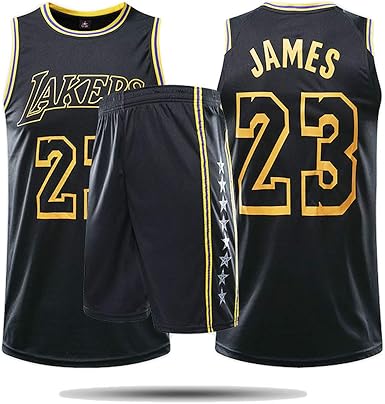 lebron james jersey black lakers