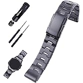 XIW Compatible for 22mm Garmin Fenix 8 47mm/E 47mm/Fenix 6 Pro/7/5 Plus/EPIX 2/Forerunner 965 Titanium Metal Quick Release Watch Band Replacement for men Wirstband Strap women Bracelet