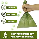 Topfree Dog Waste Bags 270 Count 18 Rolls Leak Proof Extra Thick Green view 5