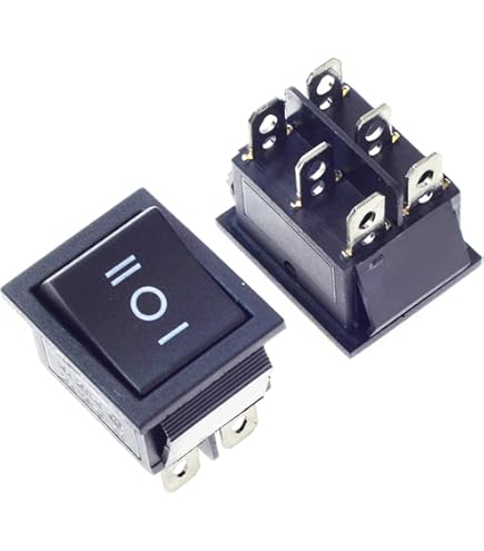 Amazon.com: Gardner Bender GSW-46 Electrical Rocker Switch, DPDT